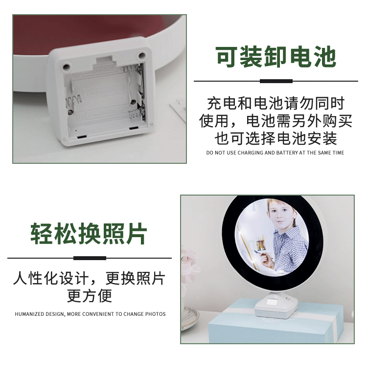 New Style Magic Mirror with Light Photo Frame and Picture Frame Multi-Functional Led Fashion Photo Frame Wedding Studio Magic Mirror Wholesale New Style Magic Mirror with Light Photo Frame and Picture Frame Multi-Functional Led Fashion Photo Frame Wedding Studio Magic Mirror Wholesale