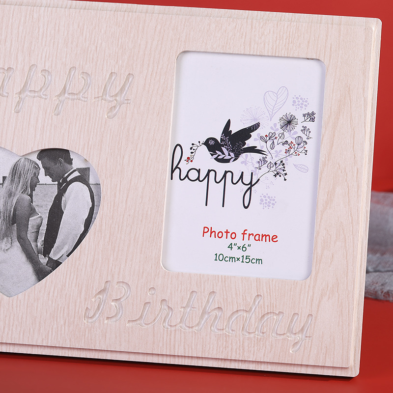 New Creative Blister Photo Frame Living Room Bedroom Study Decoration Picture Frame Photo Frame Can Be Customized Wholesale