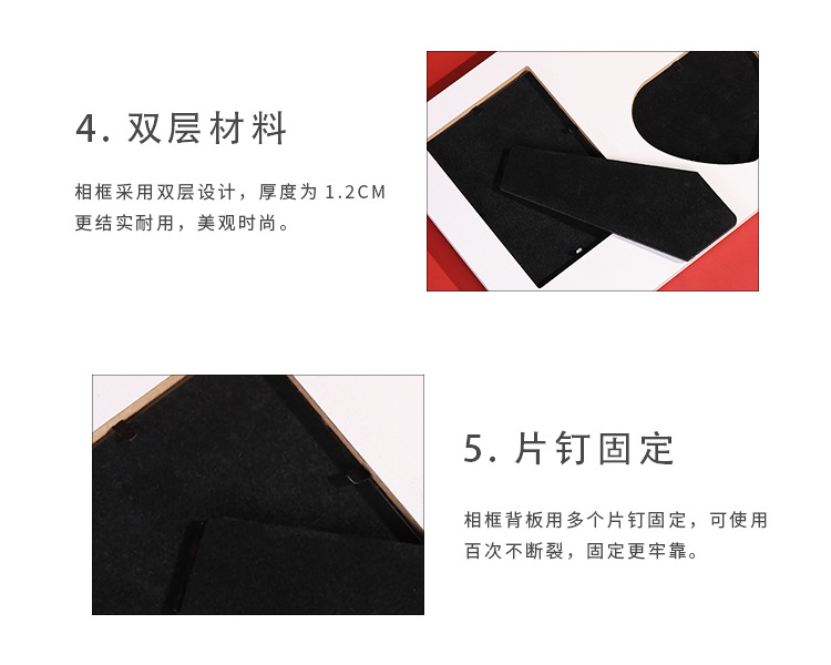 New Creative Blister Photo Frame Living Room Bedroom Study Decoration Picture Frame Photo Frame Can Be Customized Wholesale