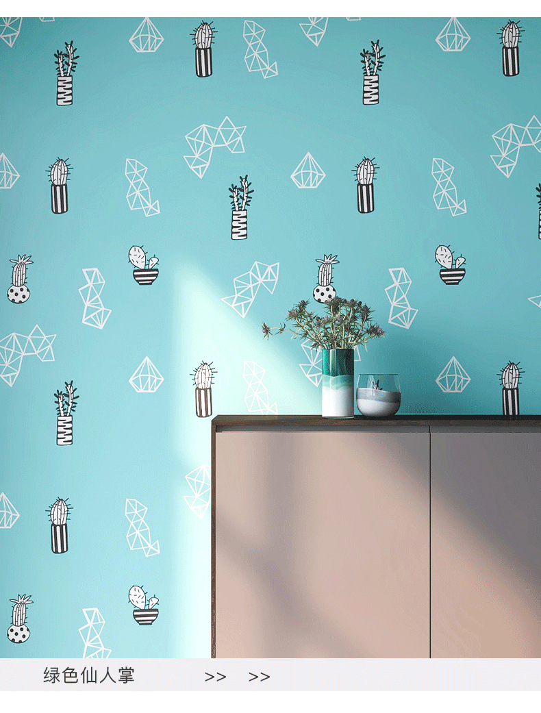 Home Decor Self-Adhesive Rustic Contact Paper PVC Peel and Stick Removable Distressed Wallpaper