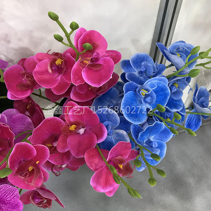 Artificial Plastic Bonsai Fake Plants Flower Wedding Home Decor Garden Hotel Potted Artificial Fake Plastic Bonsai Plant