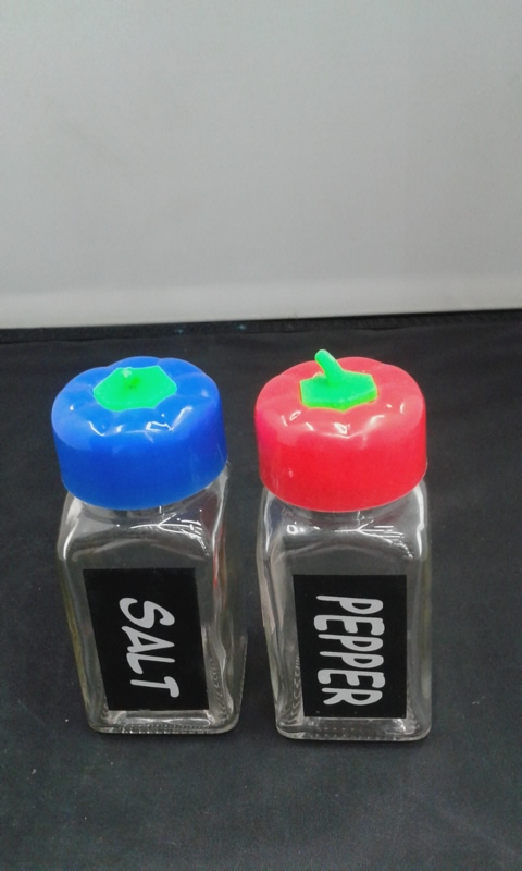 52 cartoon mini glass seasoning bottle manufacturers direct selling