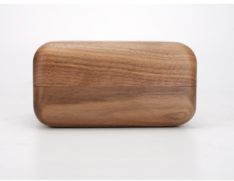 Nordic Solid Wood Crafts Creative Tissue Box Living Room Coffee Table Household Walnut Paper Extraction Box Wooden Nordic Solid Wood Crafts Creative Tissue Box Living Room Coffee Table Household Walnut Paper Extraction Box Wooden