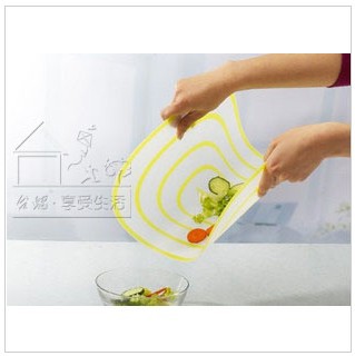 Fresh fashion ultrathin chopping board cutting board large medium light, Bendable