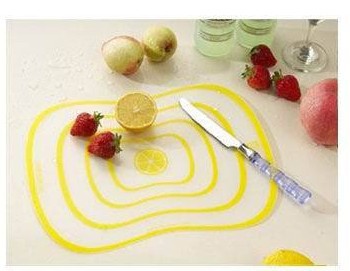Fresh fashion ultrathin chopping board cutting board large medium light, Bendable