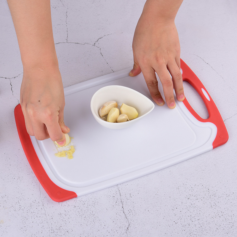 Room Home Chopping Board Set Pp Plastic Thickened Chopping Board Non-Slip Cutting Board Three-Piece Set