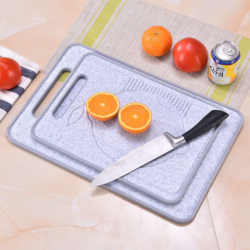 Imitation Marbled Effect Plastic Cutting Board Chopping Board Vegetable Cutting Board Chopping Board