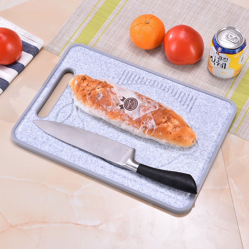 Imitation Marbled Effect Plastic Cutting Board Chopping Board Vegetable Cutting Board Chopping Board