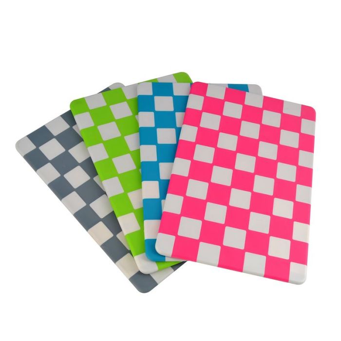 Kitchen supplies environmentally friendly plastics two-color square chopping board Kitchen supplies environmentally friendly plastics two-color square chopping board