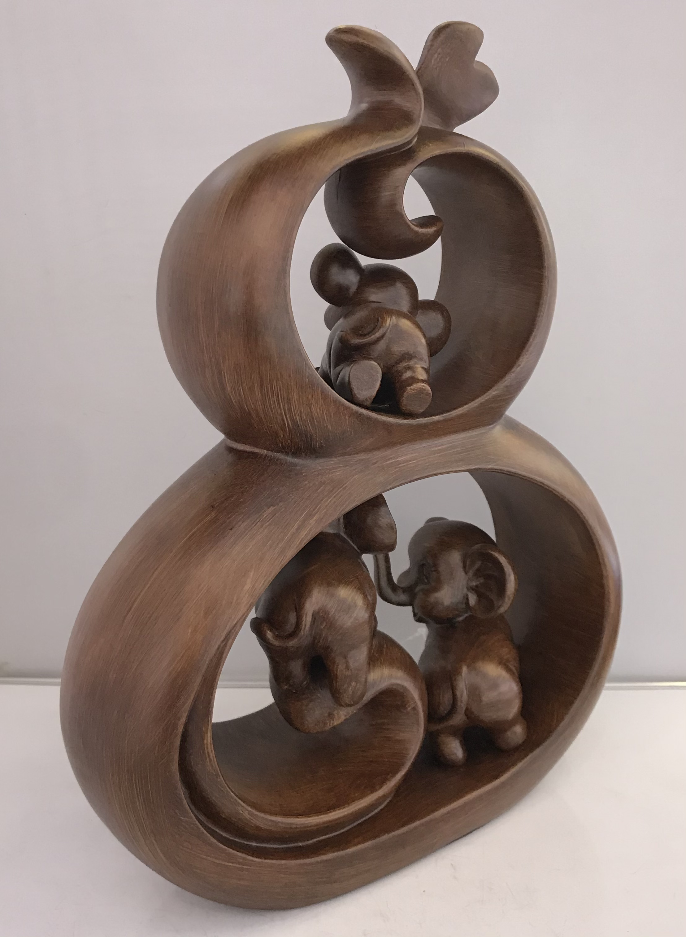 Resin Crafts Creative Wood Grain Gourd Elephant Home Decoration Decoration Living Room TV Cabinet Decoration Resin Crafts Creative Wood Grain Gourd Elephant Home Decoration Decoration Living Room TV Cabinet Decoration