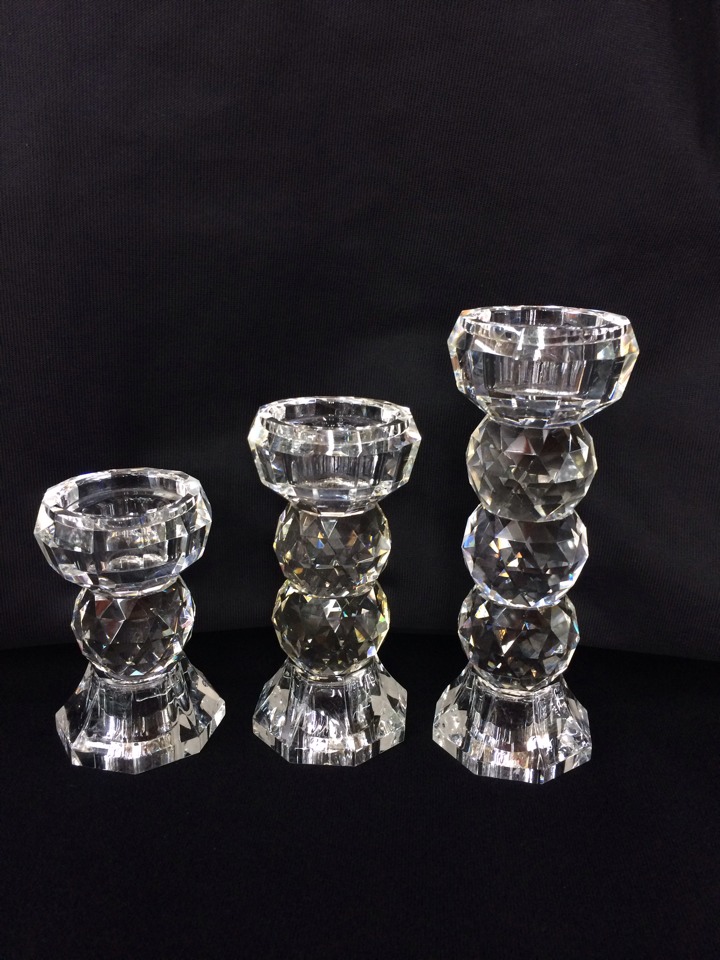 Crystal candle holder Crystal crafts
