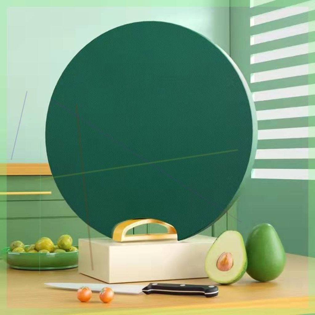 [Mildew-Proof and Crack-Proof] New Dark Green Thickened Cutting Board Household High-End Vegetable Cutting Fruit Chopping Board Cutting Board