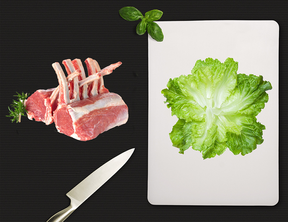 Chopping Board Cutting Board PE Material Thickened Plastic Cutting Board More Sizes Optional Jinde