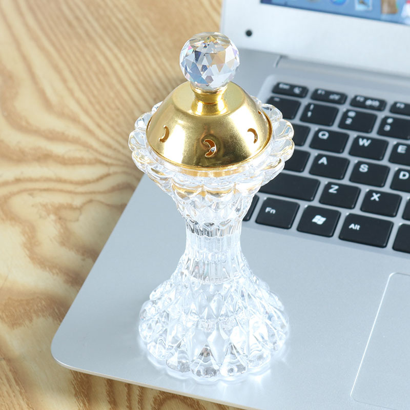 Creative Artificial Crystal Incense Burner Crystal Crafts Decoration Customized Home Decoration Incense Burner Supply One Piece Dropshipping