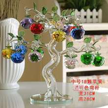 High-End Crystal Crafts Custom Candlestick Decoration Buddhist Hall Windproof Candle Holder Foreign Trade Taobao One Piece Dropshipping
