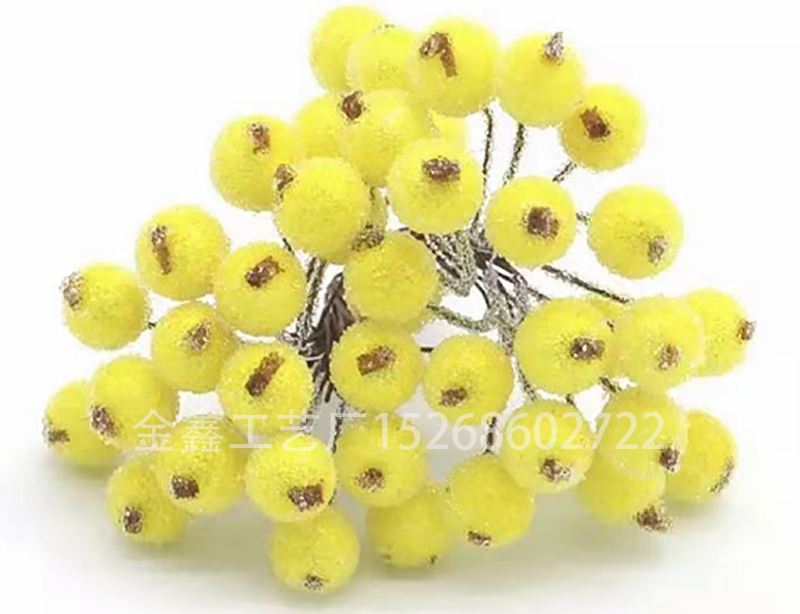 Mini Christmas Frosted Berry Artificial Flower Party DIY Craft Decor