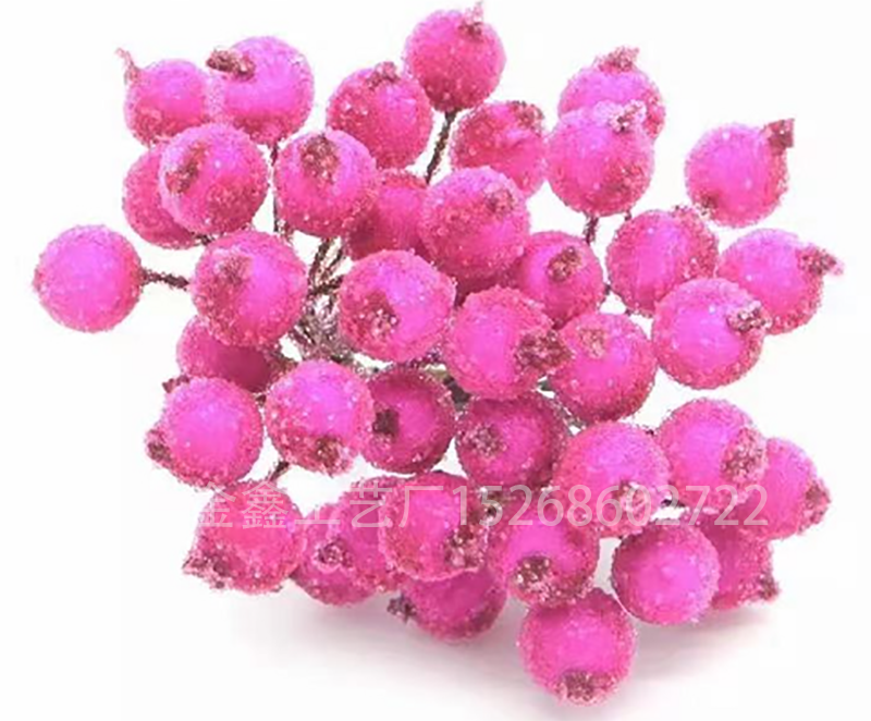 Mini Christmas Frosted Berry Artificial Flower Party DIY Craft Decor Mini Christmas Frosted Berry Artificial Flower Party DIY Craft Decor