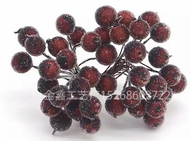 Mini Christmas Frosted Berry Artificial Flower Party DIY Craft Decor Mini Christmas Frosted Berry Artificial Flower Party DIY Craft Decor