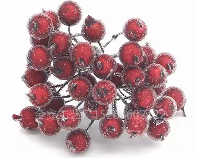 Mini Christmas Frosted Berry Artificial Flower Party DIY Craft Decor Mini Christmas Frosted Berry Artificial Flower Party DIY Craft Decor