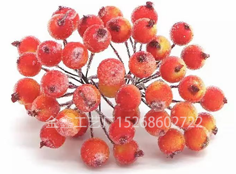 Mini Christmas Frosted Berry Artificial Flower Party DIY Craft Decor Mini Christmas Frosted Berry Artificial Flower Party DIY Craft Decor