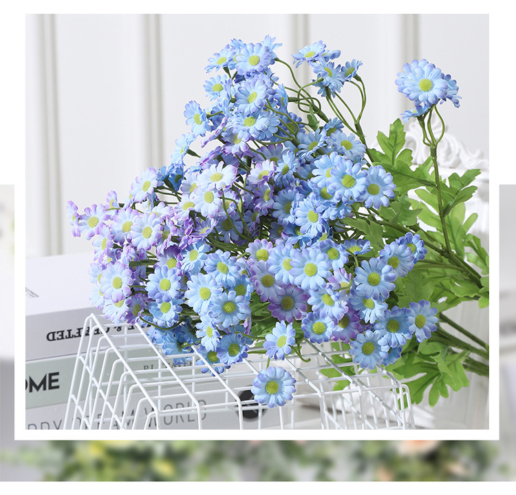 High-End Artificial Flower Spring Chamomile Home Decoration Small Sunflower Pastoral Style Fake Flower Factory Artificial Flowers Wholesale High-End Artificial Flower Spring Chamomile Home Decoration Small Sunflower Pastoral Style Fake Flower Factory Artificial Flowers Wholesale