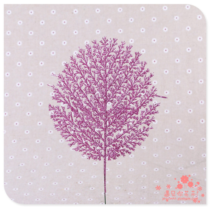 Artificial flower leaves pedatisecta Home Furnishing decorative plastic simulation simulation plant