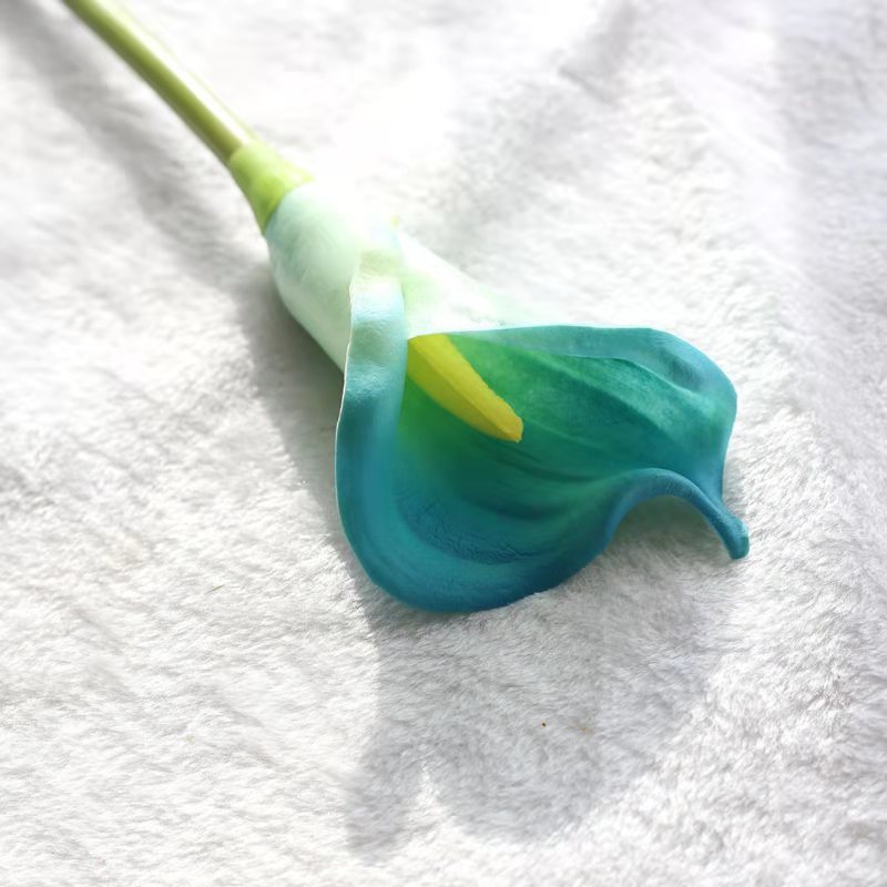 Pu Artificial Flower Common Calla Feel Artificial Flower Artificial Plant Home Living Room Dining Room Wedding High-End Pu Artificial Flower Common Calla Feel Artificial Flower Artificial Plant Home Living Room Dining Room Wedding High-End