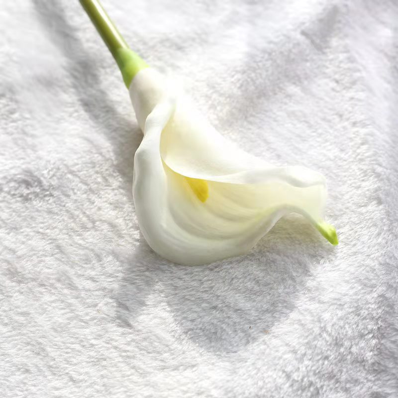 Pu Artificial Flower Common Calla Feel Artificial Flower Artificial Plant Home Living Room Dining Room Wedding High-End Pu Artificial Flower Common Calla Feel Artificial Flower Artificial Plant Home Living Room Dining Room Wedding High-End
