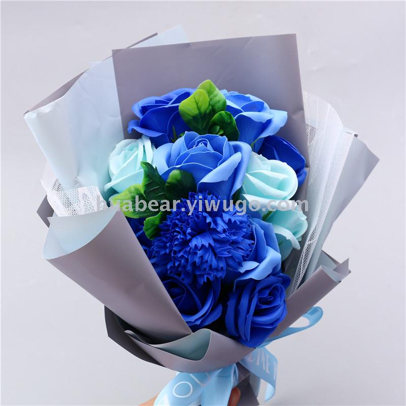 Rose Soap Flower Gift Box Bouquet 520 Valentine&#039;s Day Birthday Gift Artificial Flower