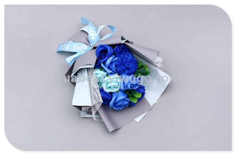 Rose Soap Flower Gift Box Bouquet 520 Valentine's Day Birthday Gift Artificial Flower