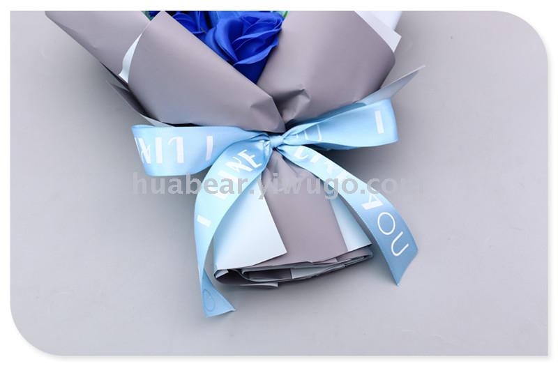 Rose Soap Flower Gift Box Bouquet 520 Valentine's Day Birthday Gift Artificial Flower