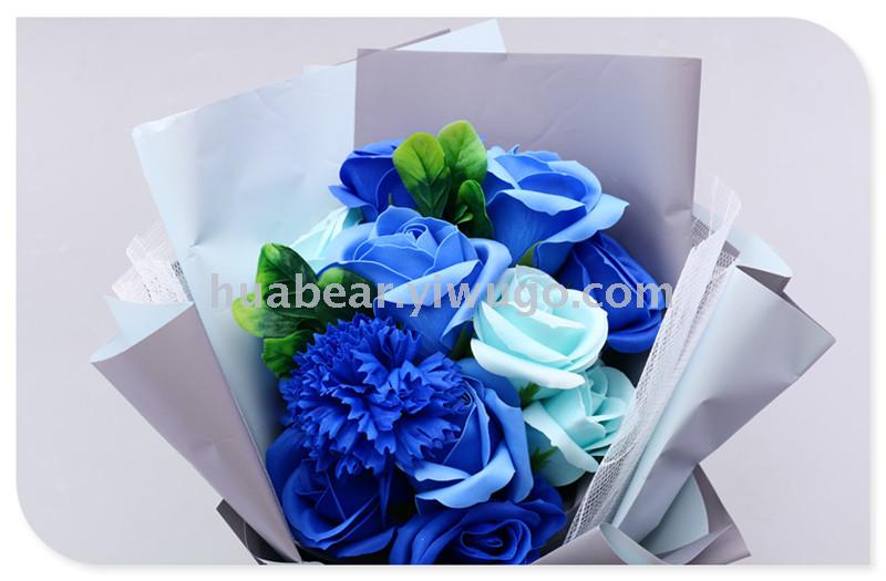 Rose Soap Flower Gift Box Bouquet 520 Valentine's Day Birthday Gift Artificial Flower