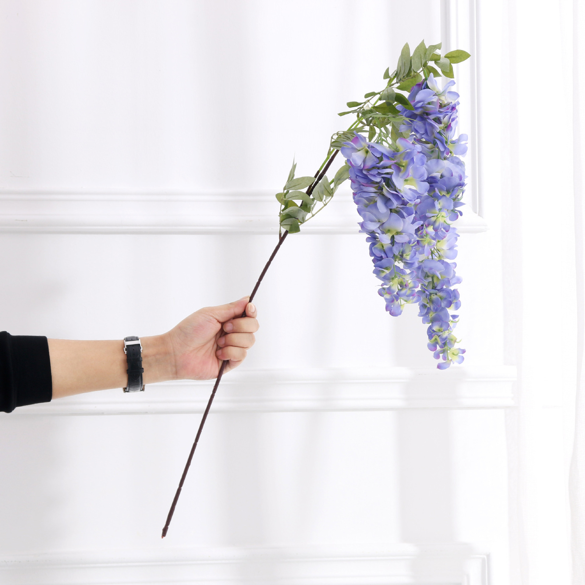 Silk cloth simulation flower bean flower wedding condole ceiling false flower simulation wisteria wholesale