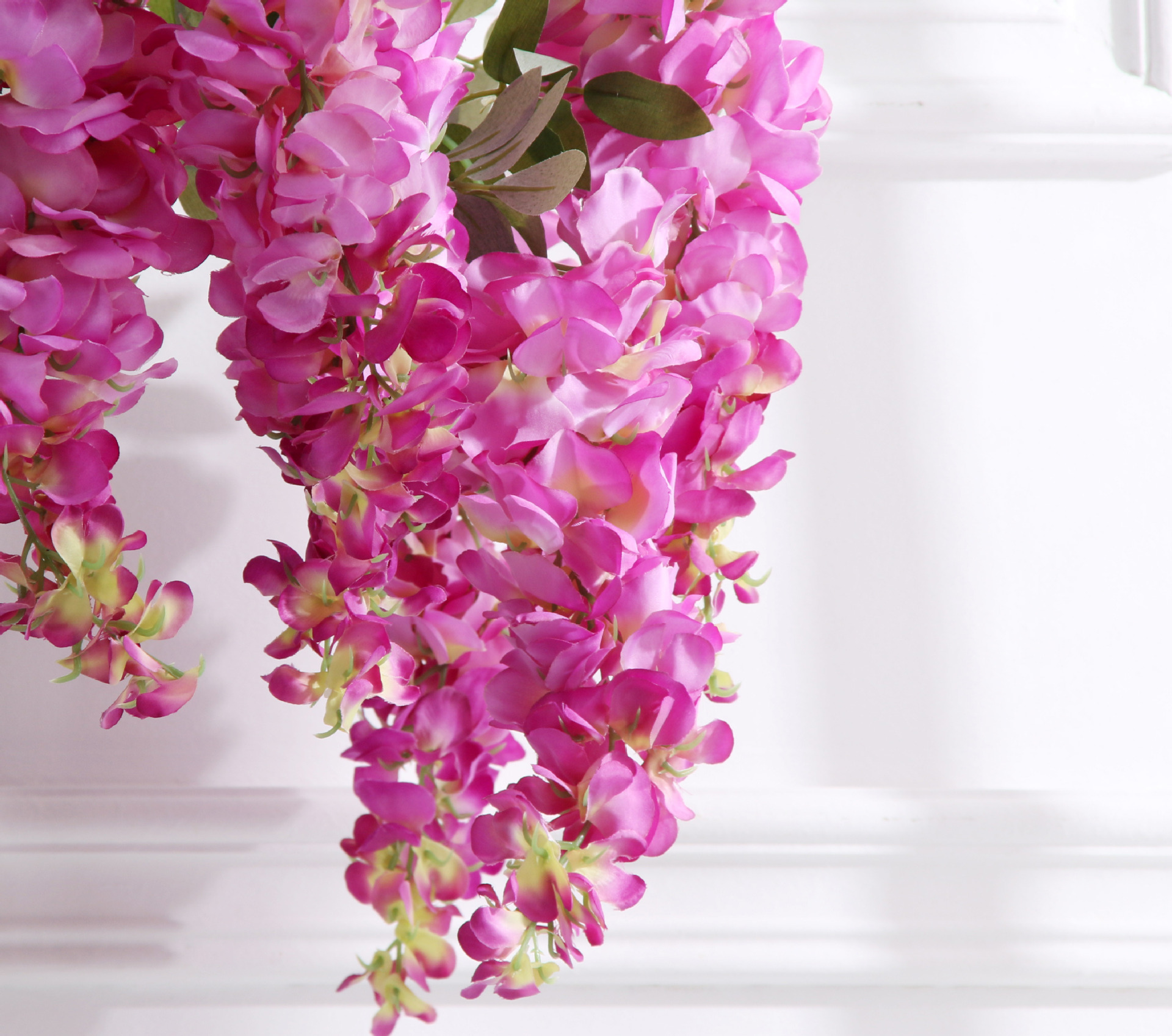 Silk cloth simulation flower bean flower wedding condole ceiling false flower simulation wisteria wholesale