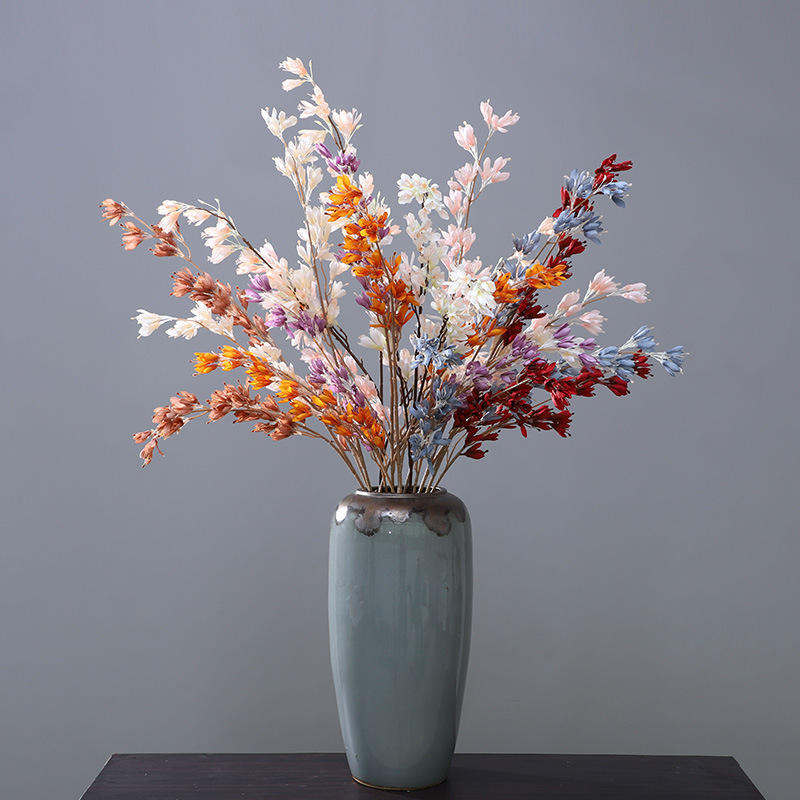 Artificial Flower Sunset Jade Wedding Ceiling Decorative Fake Flower Photography Props Home Layout Firefly Ornamental Flower