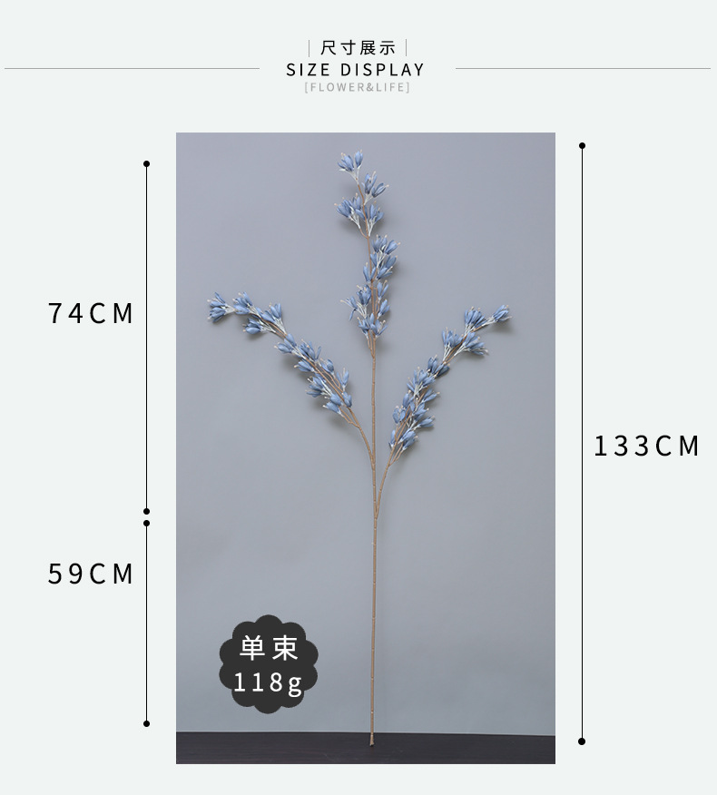 Artificial Flower Sunset Jade Wedding Ceiling Decorative Fake Flower Photography Props Home Layout Firefly Ornamental Flower