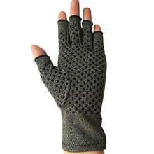 Hemp Gray Half Finger Pressure Gloves Summer Driving Rehabilitation Outdoor Fitness Sports Riding Gloves Foreign Trade Hemp Gray Half Finger Pressure Gloves Summer Driving Rehabilitation Outdoor Fitness Sports Riding Gloves Foreign Trade