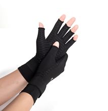 Hemp Gray Half Finger Pressure Gloves Summer Driving Rehabilitation Outdoor Fitness Sports Riding Gloves Foreign Trade Hemp Gray Half Finger Pressure Gloves Summer Driving Rehabilitation Outdoor Fitness Sports Riding Gloves Foreign Trade