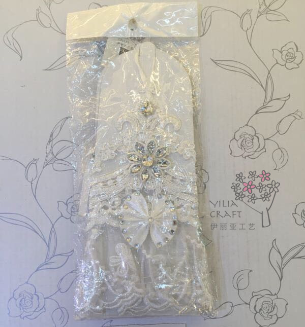 Korean bride wedding show mittens lace bowknot wedding dress accessories wedding gloves. Korean bride wedding show mittens lace bowknot wedding dress accessories wedding gloves.