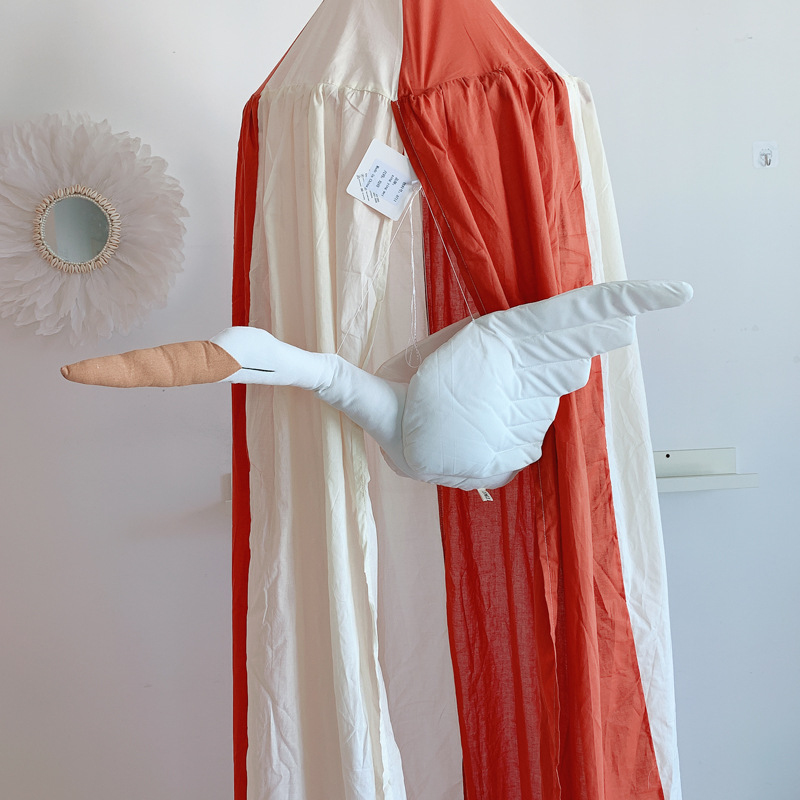 INS New White Swan Ornaments Swan Doll Children's Mosquito Nets Accessories Children's Room Decoration One Product Dropshipping INS New White Swan Ornaments Swan Doll Children's Mosquito Nets Accessories Children's Room Decoration One Product Dropshipping