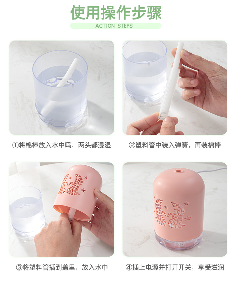 Cross-Border Hot Selling Swan Humidifier Mini Car Humidifier Desktop Office Hydrating Instrument Home Bed Head Humidifier Cross-Border Hot Selling Swan Humidifier Mini Car Humidifier Desktop Office Hydrating Instrument Home Bed Head Humidifier
