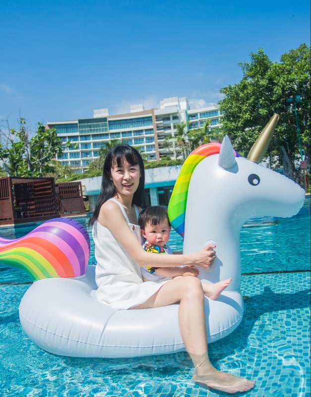 Small Unicorn Factory Direct Swan Pineapple Unicorn Tianma Donut Overwater Floating Mat Swimming Ring Spot