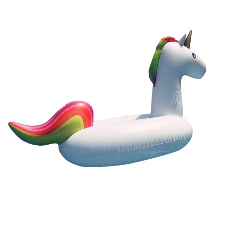 Small Unicorn Factory Direct Swan Pineapple Unicorn Tianma Donut Overwater Floating Mat Swimming Ring Spot