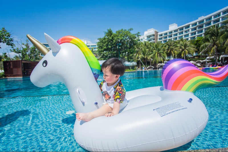 Small Unicorn Factory Direct Swan Pineapple Unicorn Tianma Donut Overwater Floating Mat Swimming Ring Spot