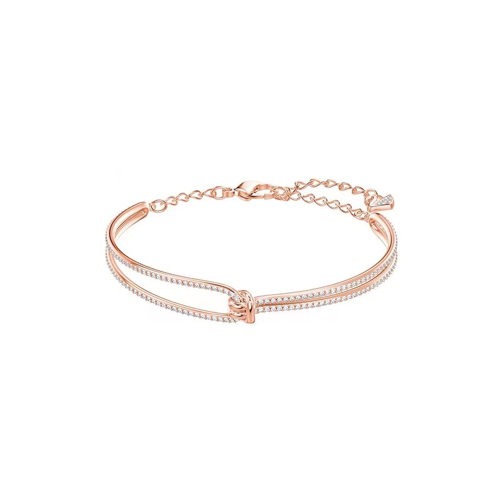 Polo Element Bracelet Fashion Swan Racket Pulsatile Heart Bow Bracelet Devil's Eye Crystal