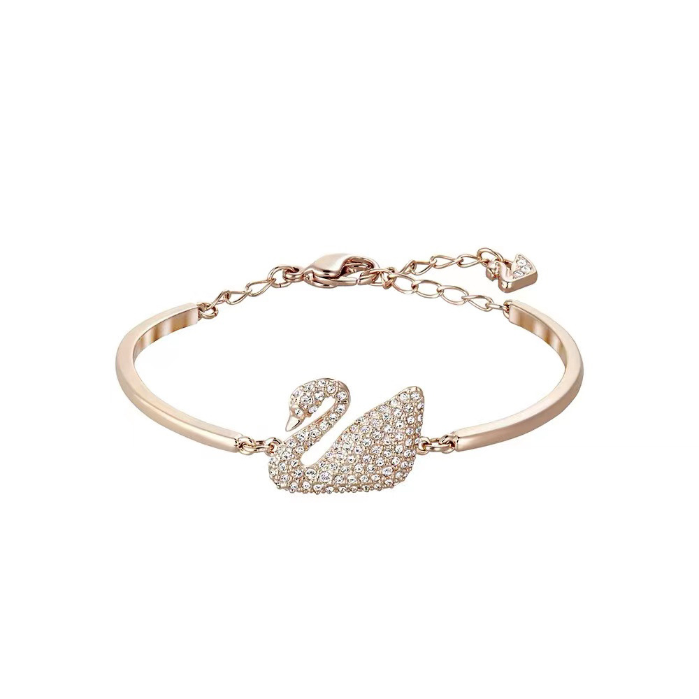 Polo Element Bracelet Fashion Swan Racket Pulsatile Heart Bow Bracelet Devil's Eye Crystal