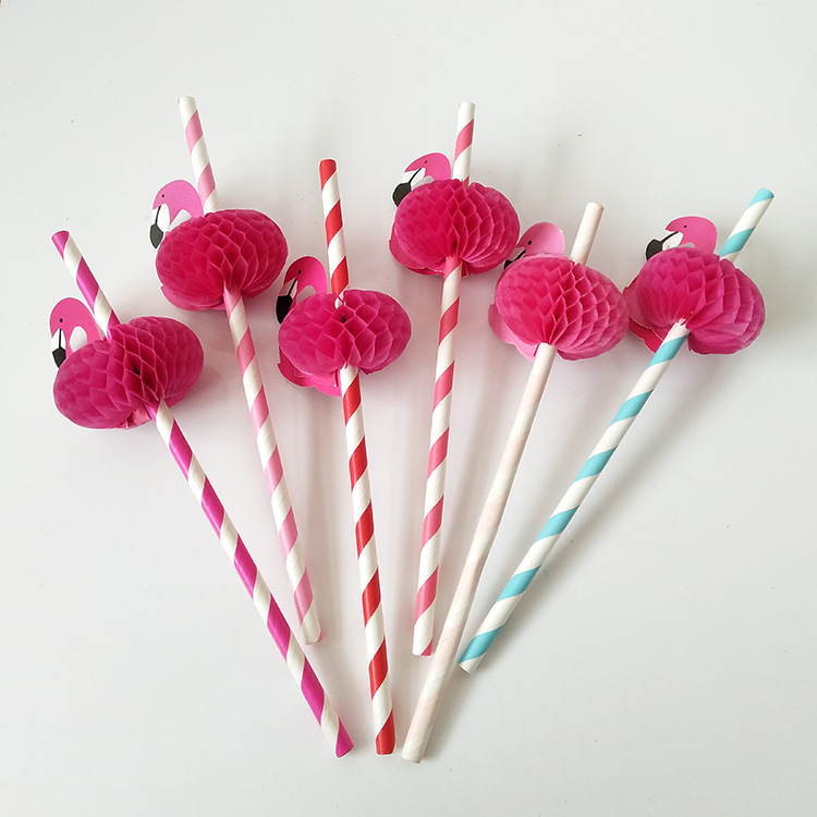 Water chicago-brewed goose bird paper straw honeycomb craft straw swan cartoon straw ultimately responds juice cocktail decorative straw