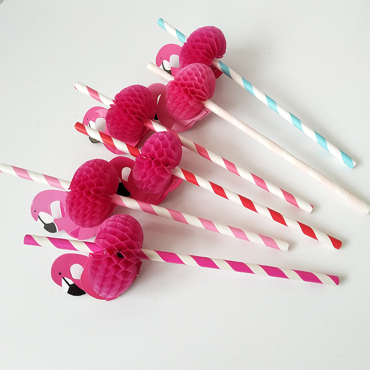 Water chicago-brewed goose bird paper straw honeycomb craft straw swan cartoon straw ultimately responds juice cocktail decorative straw