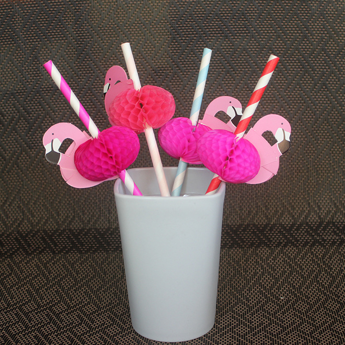 Water chicago-brewed goose bird paper straw honeycomb craft straw swan cartoon straw ultimately responds juice cocktail decorative straw