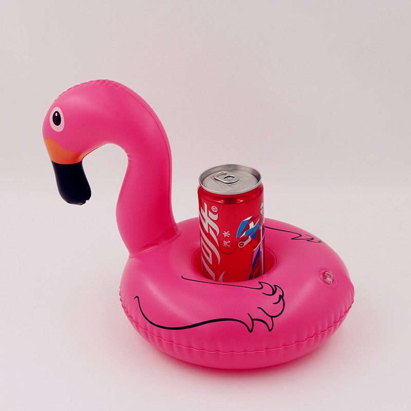 Manufacturers spot ins hot selling black and white Swan cup holder inflatable water coaster floating drink coaster Manufacturers spot ins hot selling black and white Swan cup holder inflatable water coaster floating drink coaster